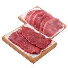 Malse runderbieflappen of runderschnitzels